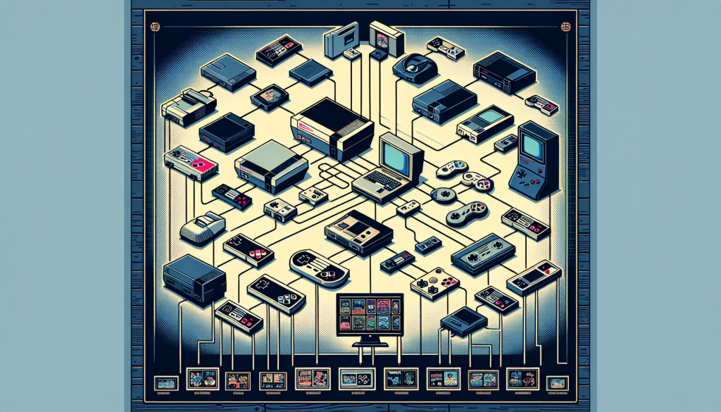 Guide for finding deals on retro gaming hardware with strategic map.