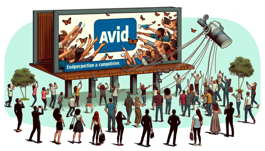Elements of a viral ad campaign sparking online engagement.