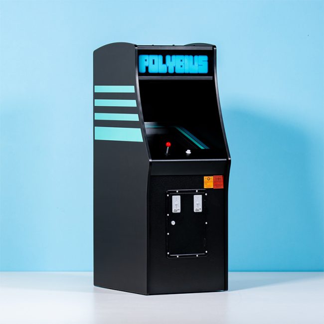 Quarter arcades Official Polybius 1/4 Sized Mini Arcade Cabinet - Retro ...