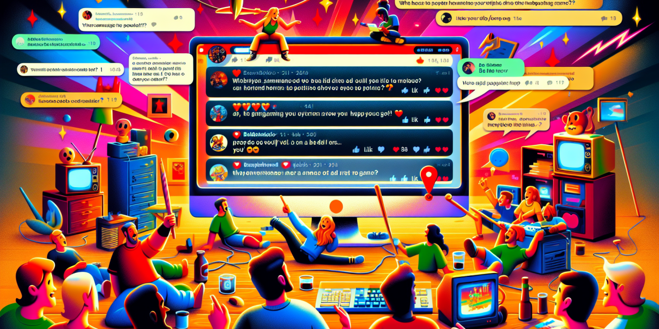 Vibrant Reddit thread with retro gaming community engagement.