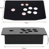 Pssopp Arcade Game DIY Set: Acrylic Panel & Case, Classic Arcade Joystick Kit - Image 3