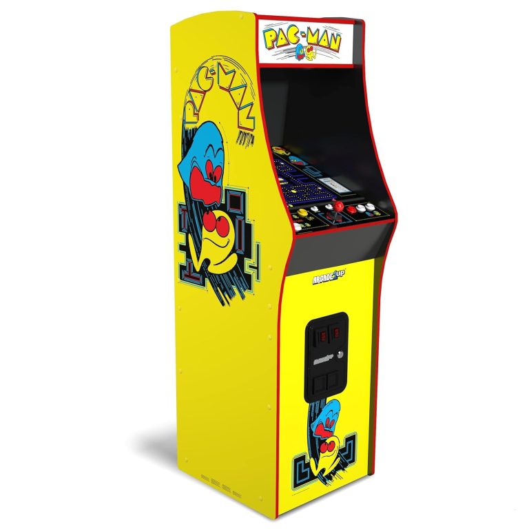 Home Pac-Man arcade cabinet