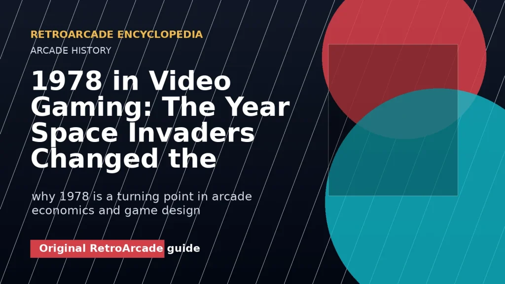 1978 in Video Gaming: The Year Space Invaders Changed the Arcade