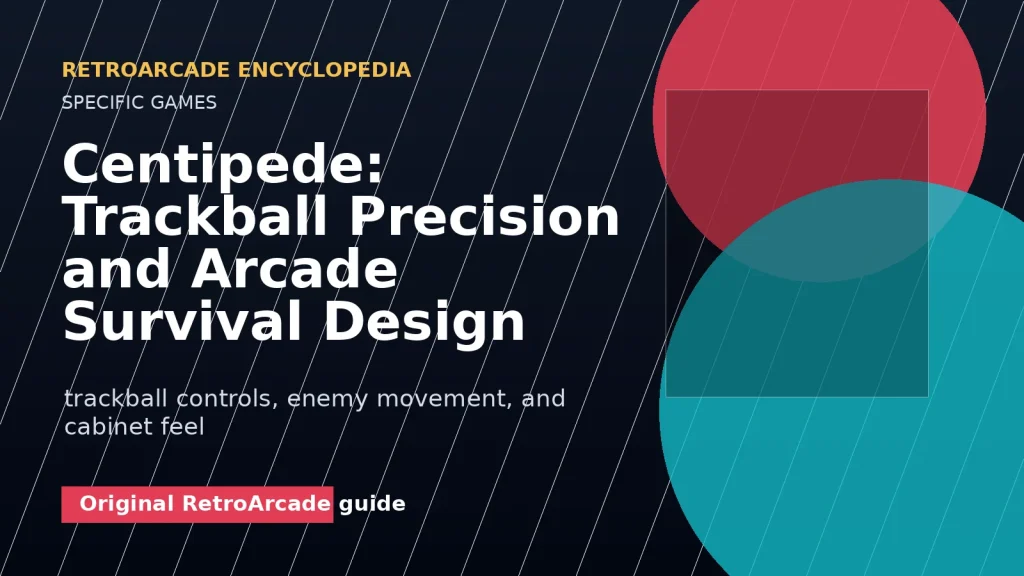 Centipede: Trackball Precision and Arcade Survival Design