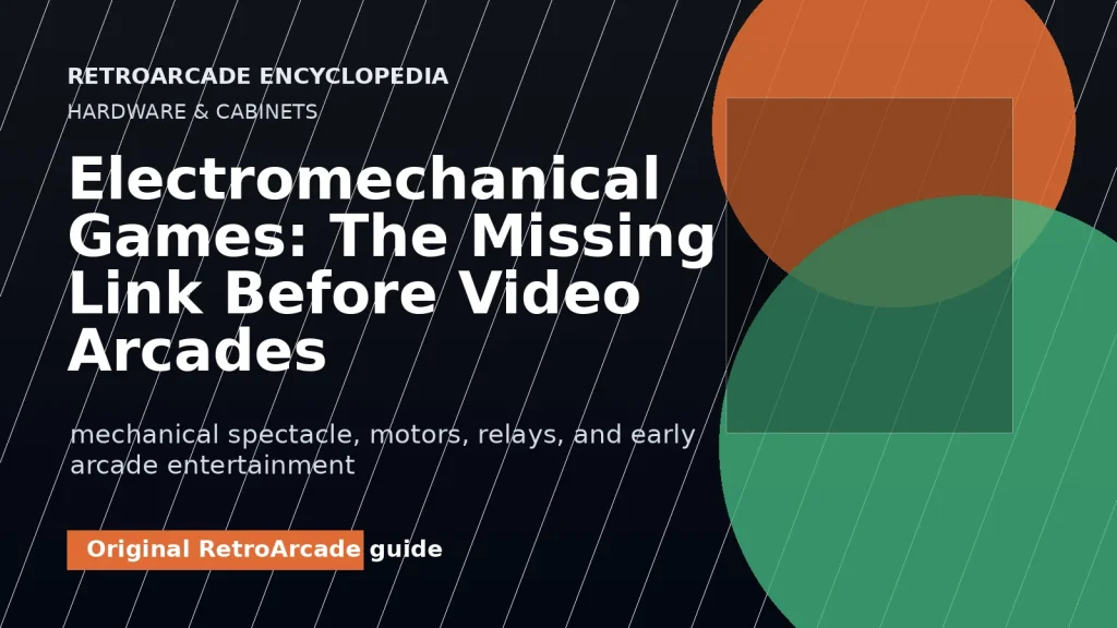 Electromechanical Games: The Missing Link Before Video Arcades
