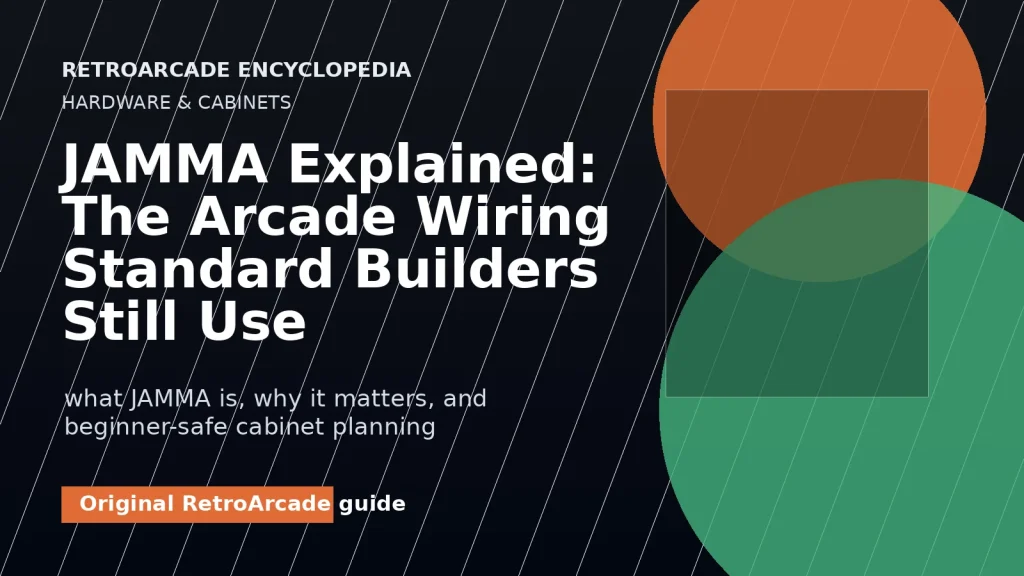 JAMMA Explained: The Arcade Wiring Standard Builders Still Use