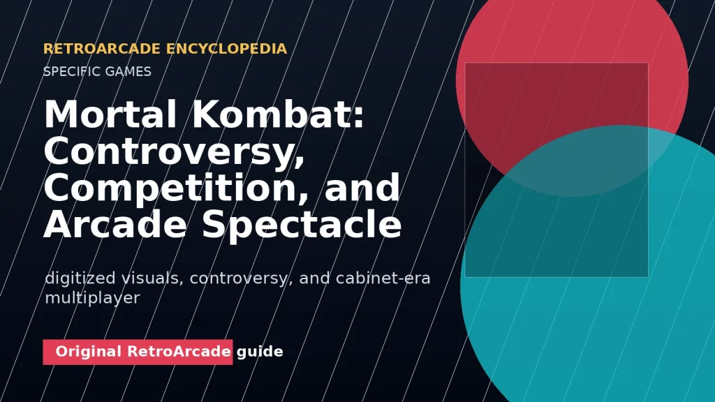 Mortal Kombat: Controversy, Competition, and Arcade Spectacle